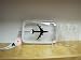 The Clear Bag Store TSA Compliant Carry On Cosmetic Toiletry Bag Airplane White