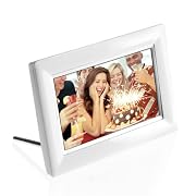 Philips 7-Inch LCD Digital Photo Frame (White)