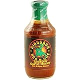 Dinosaur Bar-B-Que Roasted Garlic Honey BBQ Sauce 19oz.