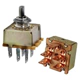 PARTSMART SMR322135 Rotary Blower Switch, 5 Terminals