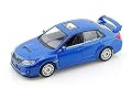 Subaru WRX STI 1/36 Scale BLUE Diecast CAR model Pull back action