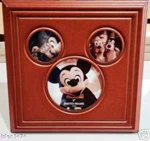 Disney 3 Photo Mickey Ear Picture Frame