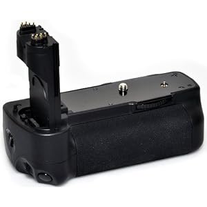 Opteka Battery Pack Grip / Vertical Shutter Release for Canon EOS 5D Mark II Digital SLR Camera