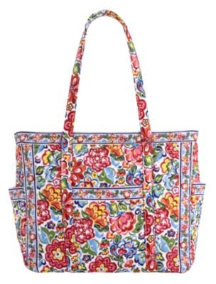 41vACIr0PeL Vera Bradley Get Carried Away Tote in Hope Garden