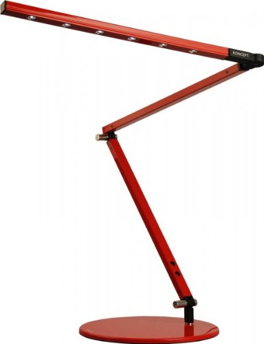 Z-Bar High Power Cool LED Desk Lamp - Red