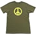 Peace Sign Neon Yellow T-Shirt