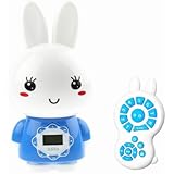 Alilo G7 Big Bunny digital player for kids with LCD screen and remote control, Blue