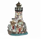 Forever Gifts Village Fiber Optic Christmas Lighthouse - cod. B002JIMA7W