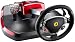 Das Thrustmaster Ferrari Wireless GT Cockpit 430 Scuderia Edition Cockpitset, mit integriertem 
Hochpr�zisionslenkrad und Pedalen f�r PlayStation 3 sowie PC, ist Stromlinienf�rmig mit 
verstellbarer Metallstruktur und somit zusammenfaltbar und damit transportabel und auch leicht zu 
Verstauen. Sein kabelloses 2,4-GHz-System bietet eine verz�gerungsfreie Reichweite von �ber 10 
Metern und es hat eine Batterielebensdauer von bis zu 50 Stunden. Seine gro�e, gewichtete Basis 
sorgt beim Spielen f�r eine optimale Stabilit�t. Das Positions-Feststellsystem ist hocheffizient und 
einfach zu handhaben und die zwei Metallpedale sind f�r eine optimale Stabilit�t direkt ins Cockpit 
integriert. Der Lenker ist eine exakte Replik des Ferrari F430 Lenkrades in 7/10 Gr��e mit H.E.A.R.T 
HallEffect AccuRate Technology - magnetische Sensortechnologie mit 12-Bit-Pr�zision (4096 Werte bei 
Lenkerdrehung von Seite zur Seite). Das Ferrari Wireless GT Cockpit 430 Scuderia Edition hat zudem 
sequentielle Hoch & Runter Schaltkn�ppel aus Metall, f�r das Fahren im Ferrari GT-Stil.