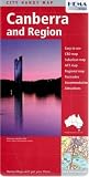 Canberra and Region City Map by Hema