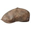 MC COOK Schirmm�tze aus Leder von Stetson