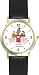 All of THE 7 HABITS #2 - Black Youth (English Text) - DELUXE TWO-TONE WATCH from THE 7 HABITS - WATCH COLLECTION BY WATCHBUDDY&reg; - Arabic Numbers - Black Leather Strap-Size-Large ( Men's Size or Jumbo Women's Size )