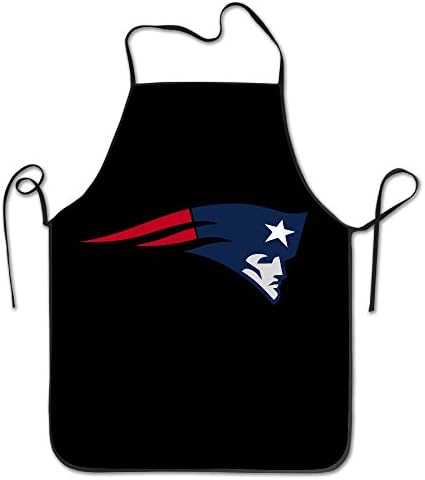 2016 Nfl New England Patriots Logo Chef Apron Cooking Apron Bib Apron Professional Apron For Cooking,Grill And Baking (28''x20'')
