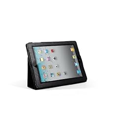 MaryCom PREMIUM QUALIT�T Ledertasche schwarz f�r Apple iPad 3 mit Aufstellm�glichkeit + gratis Displayschutzfolie / LTS iPad