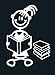 My Family Car Stick Figure Sticker Decal Girl Reading a Book- G4