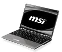 MSI Classic CX623 39,6 cm&nbsp;(15,6 Zoll)&nbsp;Notebook (Intel Core i5 530M 2,4 GHz, 4GB RAM, 320GB HDD, NVIDIA G310M, DVD, Win 7 HP)
