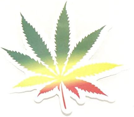 Cannabis marijuana color waterproof stickers suitcase tablet to the 11