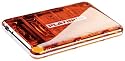 Platinum 103124 750GB externe Festplatte (6,3 cm (2,5 Zoll, 5400rpm, 8MB Cache, USB) Transparent orange