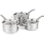 Three-Ply 3 Saucepan Set