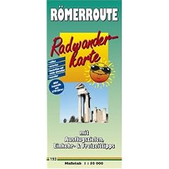 Radwanderkarte R�merroute: Radwanderkarte R�merroute: Mit Ausflugszielen, Einkehr- und Freizeittipps, reissfest, wetterfest, abwischbar, recycelbar, GPS-genau
