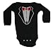 Formal Tuxedo Baby Long Sleeve Bodysuit \