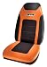 PlastiColor 006579R10 Gear Orange Vinyl Seat Cover