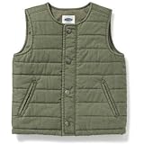 オールドネイビー OLD NAVY/ カラーレスキルトキャンバスベスト オリーブディス アウターベスト 4歳【並行輸入】