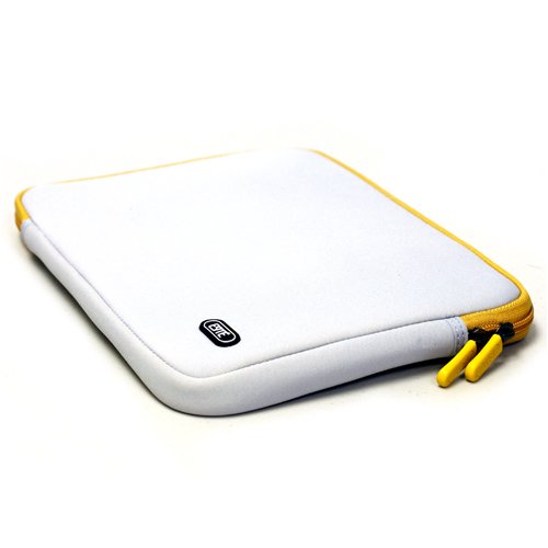 Acer Aspire One D250 10.1 Netbook Fashion Netbook Neoprene Sleeve Case - Grey with Yellow