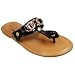 Glaze Bid Thong Sandals