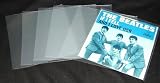 100 Polyethylene (Plastic) Outer Sleeves for 7 45rpm Vinyl Records #07SE03 (7 7/16 x 7 1/4) - Protect Against Dust & Wear on the Sleeve! 3 MIL THICK! (EPs / Outersleeves / Bags/ Covers)