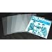 100 Polyethylene (Plastic) Outer Sleeves for 7" 45rpm Vinyl Records #07SE03 (7 7/16" x 7 1/4") - Protect Against Dust & Wear on the Sleeve! 3 MIL THICK! (EPs / Outersleeves / Bags/ Covers)