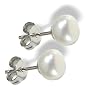 VALERO PEARLS Ohrstecker mit weissen S��wasser-Zuchtperlen 60178810