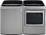 LG PAIR SPECIAL-Mega Capacity High Efficiency Top Load Laundry System *Graphite Steel* (WT1801HVA_DLEY1701V)