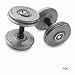 Hampton Fitness Gray Pro-Style Dumbbells - Pair