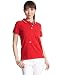(トミーヒルフィガー(ウィメンズ))TOMMY HILFIGER(WOMENS) ポロシャツ(TH EMB POLO) 124222203 720 レッド 002M