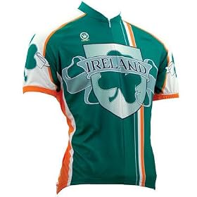 Buy Canari Mens Ireland Souvenir Short Sleeve Cycling Jersey by 135