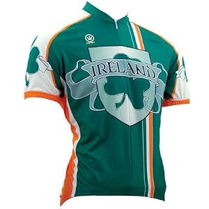 Buy Canari Mens Ireland Souvenir Short Sleeve Cycling Jersey by 129