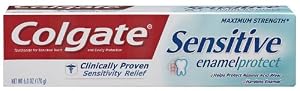 Colgate Sensitive Enamel Protect Toothpaste, 6.0-Ounce Packages (Pack of 4)
