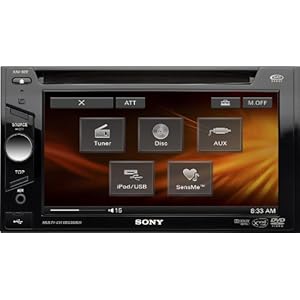 Sony XAV-622 Car Stereo 6.1" In-Dash Touchscreen DVD/CD/MP3 Receiver