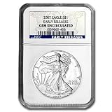 2007 Silver American Eagle (NGC Gem Uncirculated) Early Release