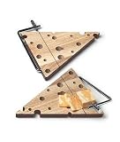 Triangle Wooden Cheese Slicer with Holes By Abbott