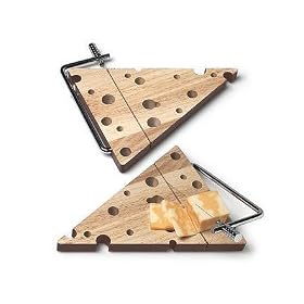Triangle Wooden Cheese Slicer with Holes By Abbott by 