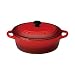 Kitchen & Housewares : Le Creuset Stoneware Petite Oval Casserole, Cherry