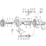 �_�C��(Daiwa) �o�C�L���O ��50 �p���[�o�[�W���� �p�[�c:�X�v�[���x�A�����O�J���[(���iNo.003) 110:688