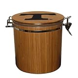 Tennessee Volunteers Medium Laser Engraved Bamboo Canister