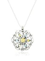 Urban Style Collar Plata / Azul