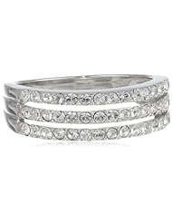 Sterling Silver Colored Crystal Ring