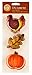 Wilton 3-Piece Harvest Colored Cookie Cutter Set