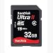 SanDisk Ultra II SDHC 32GB Card