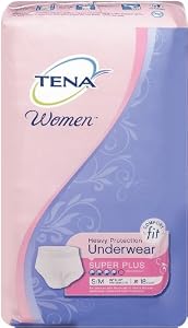 Tena Women's Super Plus, Small/Med, 18 Count